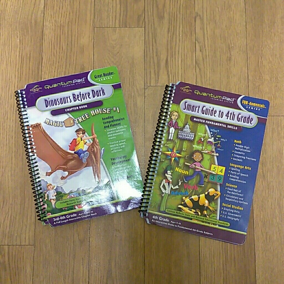 ๐3/$15 ๐ 2Quantum pad Books 3rd/ 4th Grades - Picture 1 of 6
